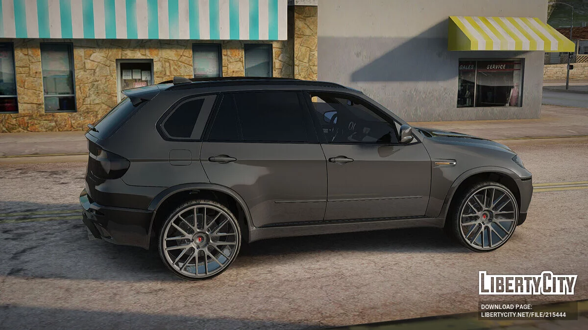 BMW X5M Vossen / جي تي إيه سان أندرياس