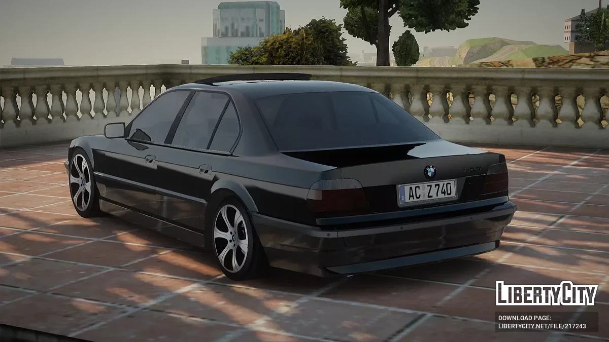 BMW 740i E38 / GTA San Andreas