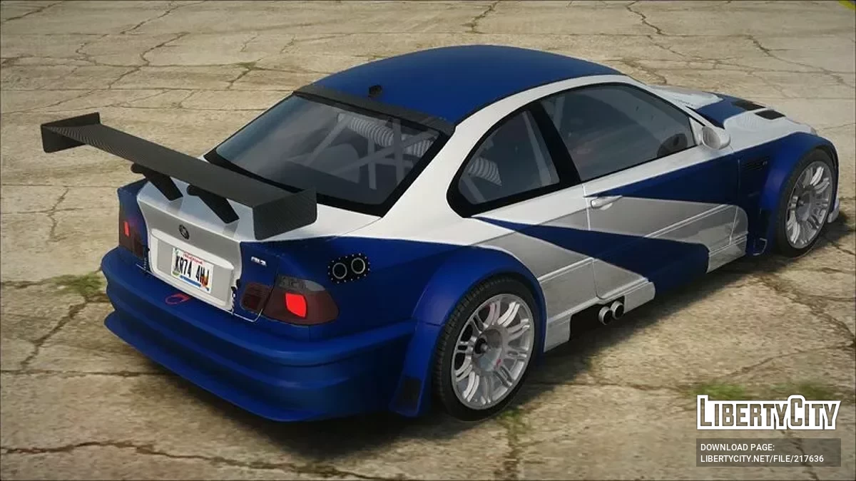 BMW M3 GTR Efsane Sürüm 2006 / GTA San Andreas