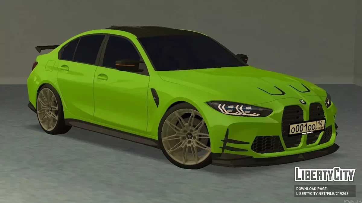 BMW M3 G80 + CCD / GTA San Andreas