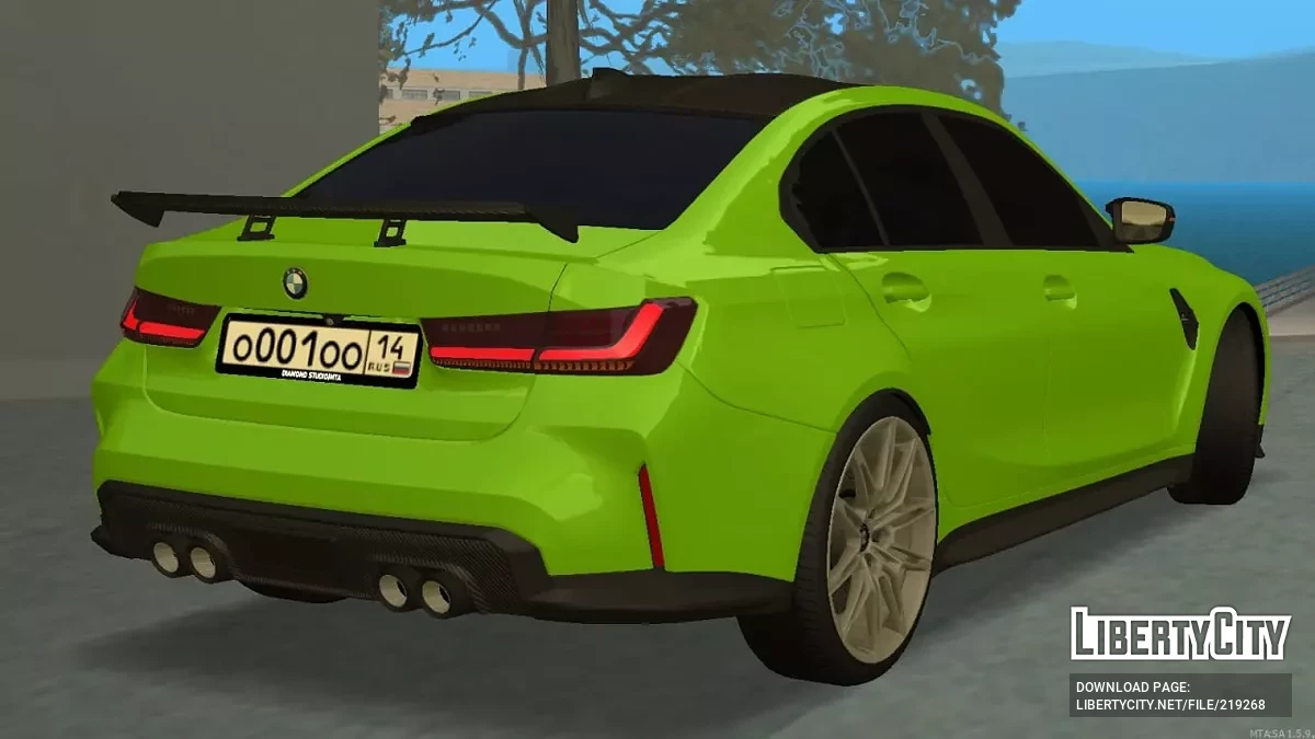 BMW M3 G80 + CCD / GTA San Andreas
