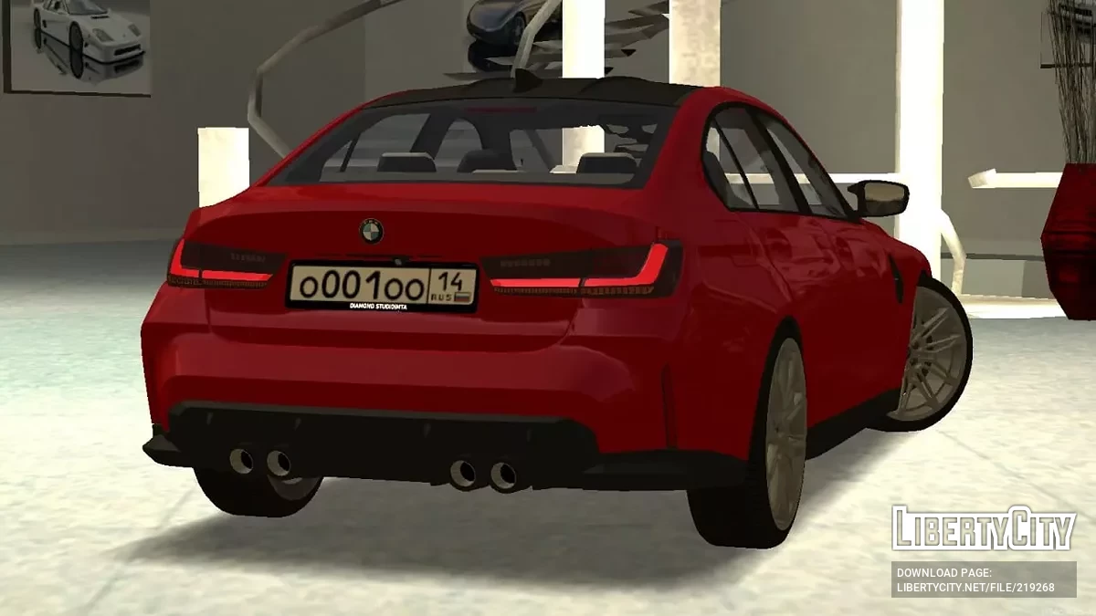 BMW M3 G80 + CCD / GTA San Andreas