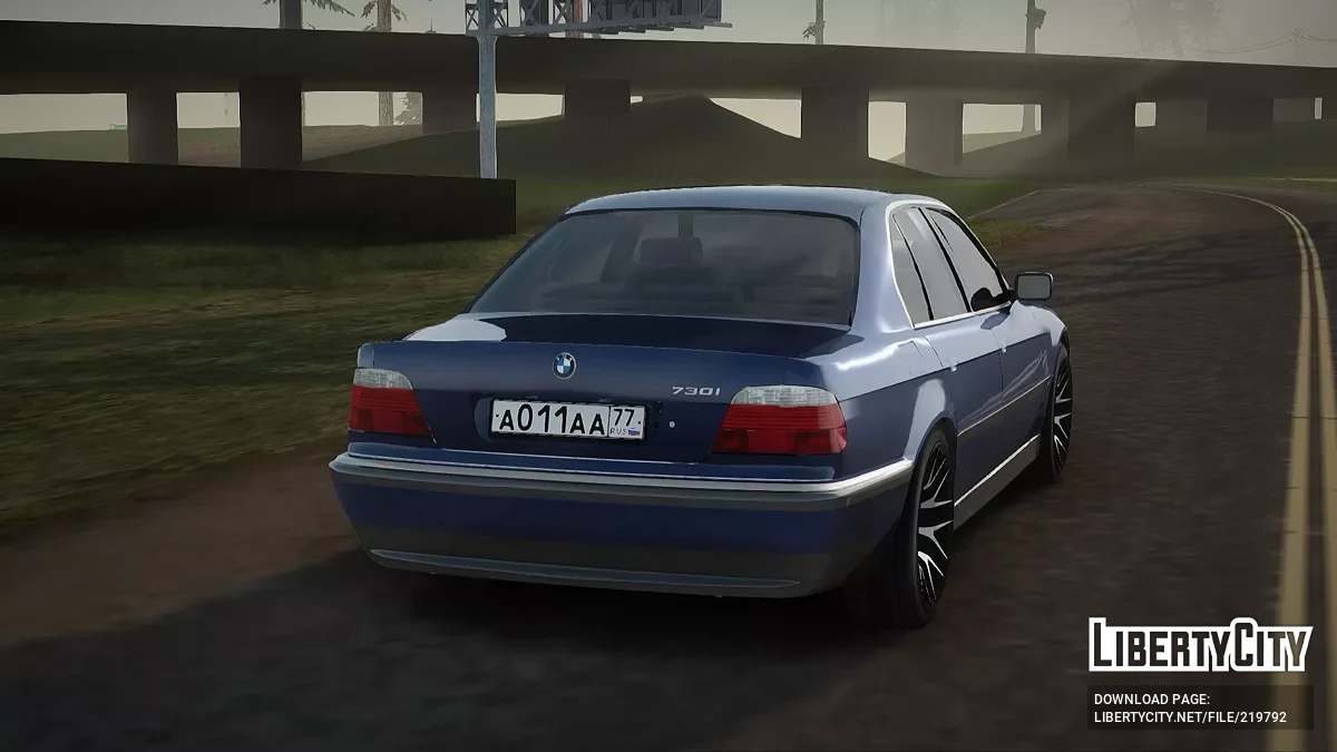 BMW 730D E38 1999 / GTA San Andreas