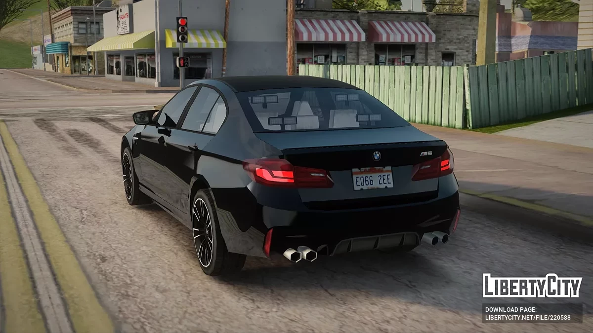 BMW M5 F90 İşaretlenmemiş Polis Aracı İngiltere / GTA San Andreas
