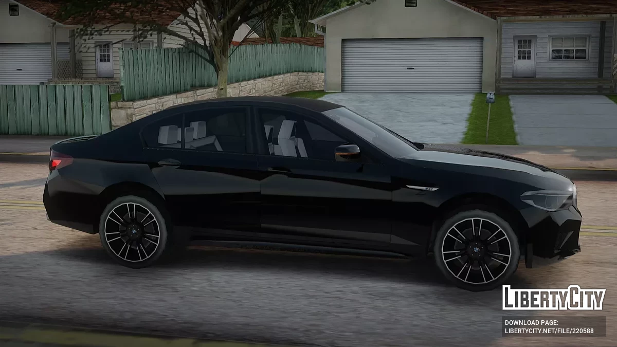 BMW M5 F90 İşaretlenmemiş Polis Aracı İngiltere / GTA San Andreas