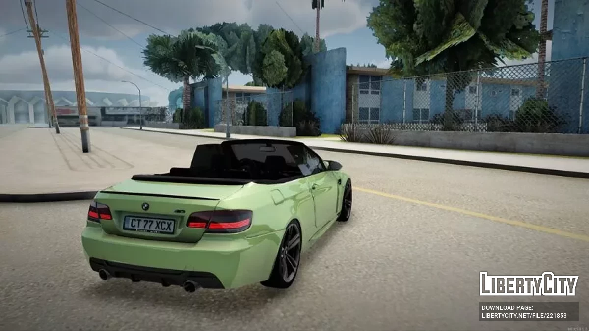 BMW E93 335 Non-facelift / GTA San Andreas