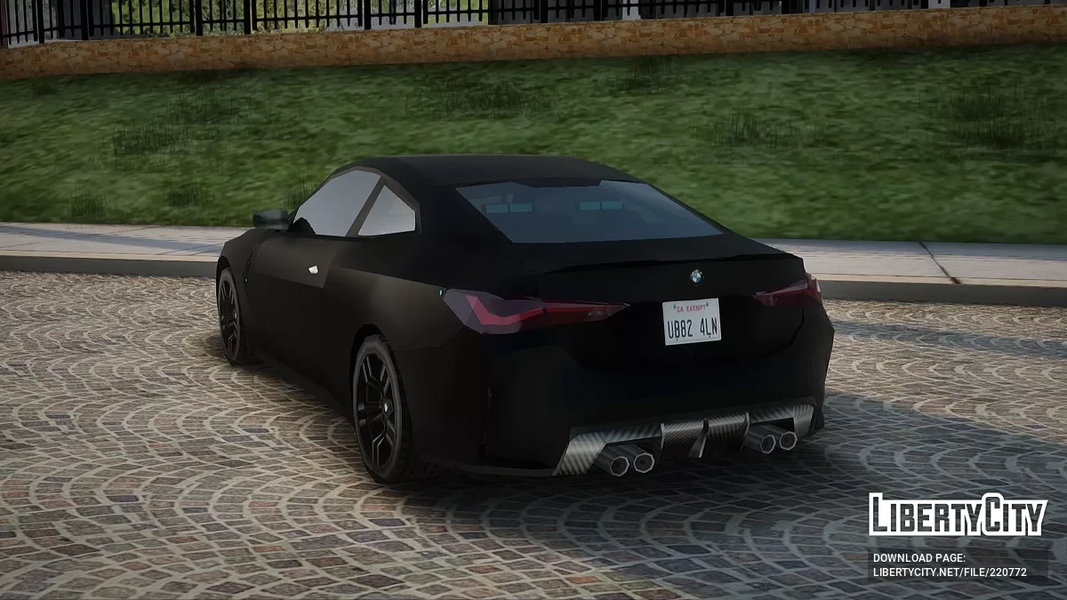 BMW M4 Coupe (G82) Unmarked / جي تي إيه سان أندرياس