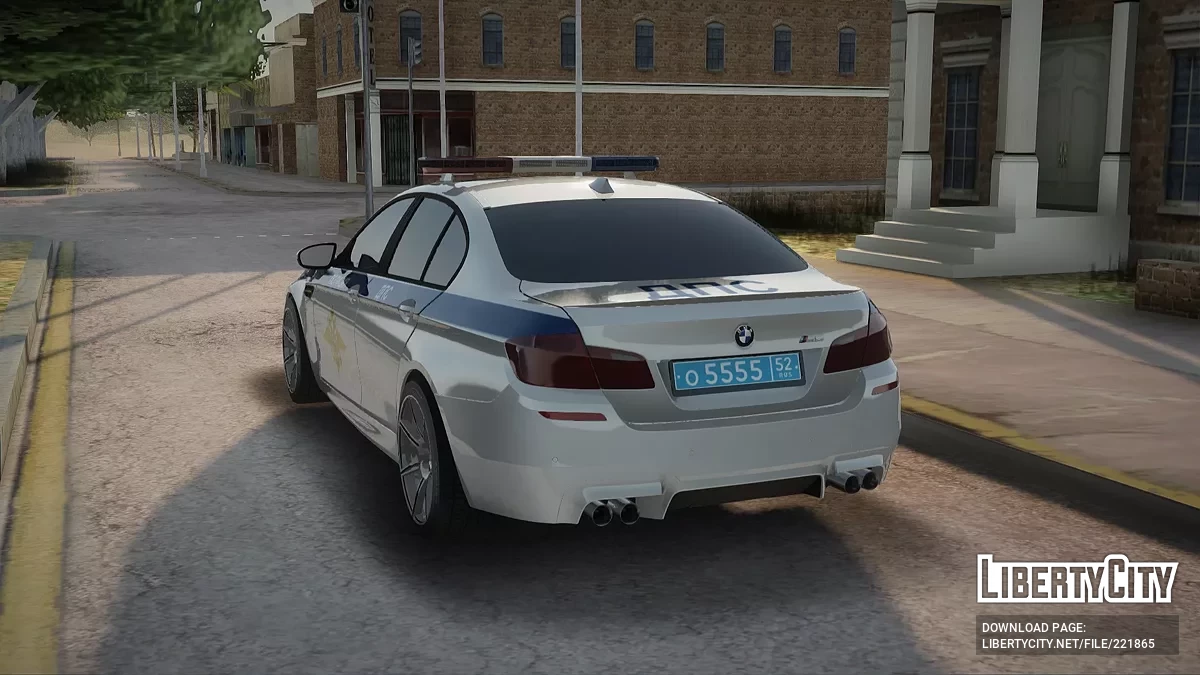 BMW M5 F10 Traffic Police / GTA San Andreas