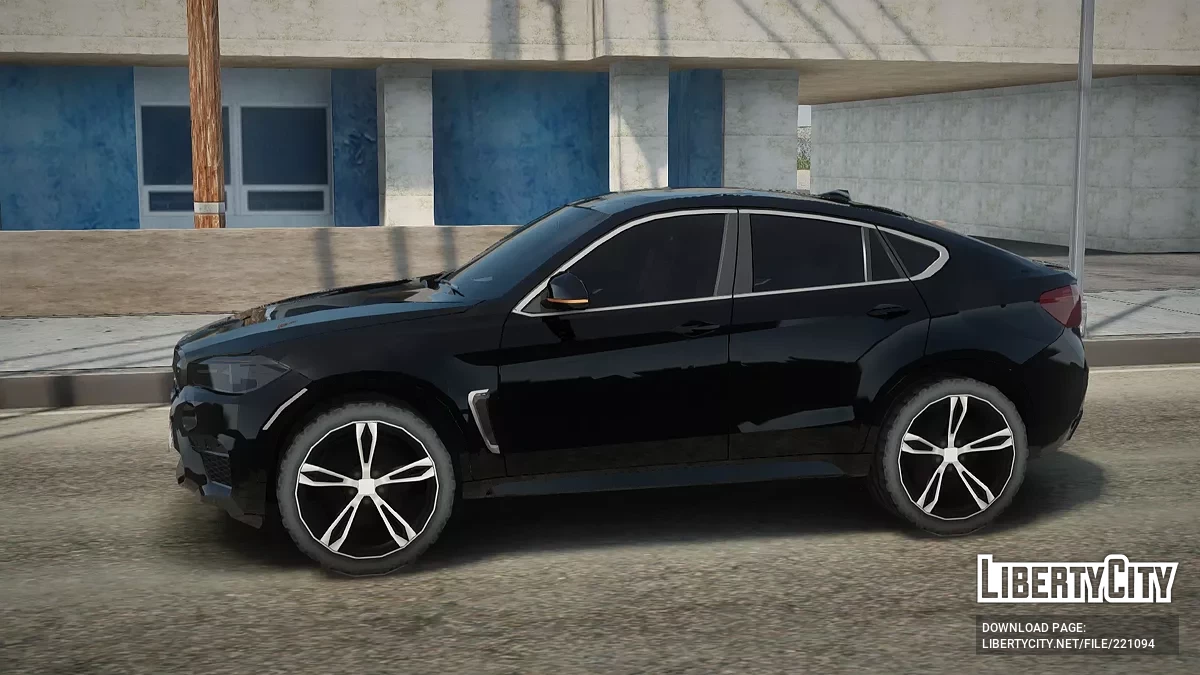 BMW X6M UK Unmarked / جي تي إيه سان أندرياس