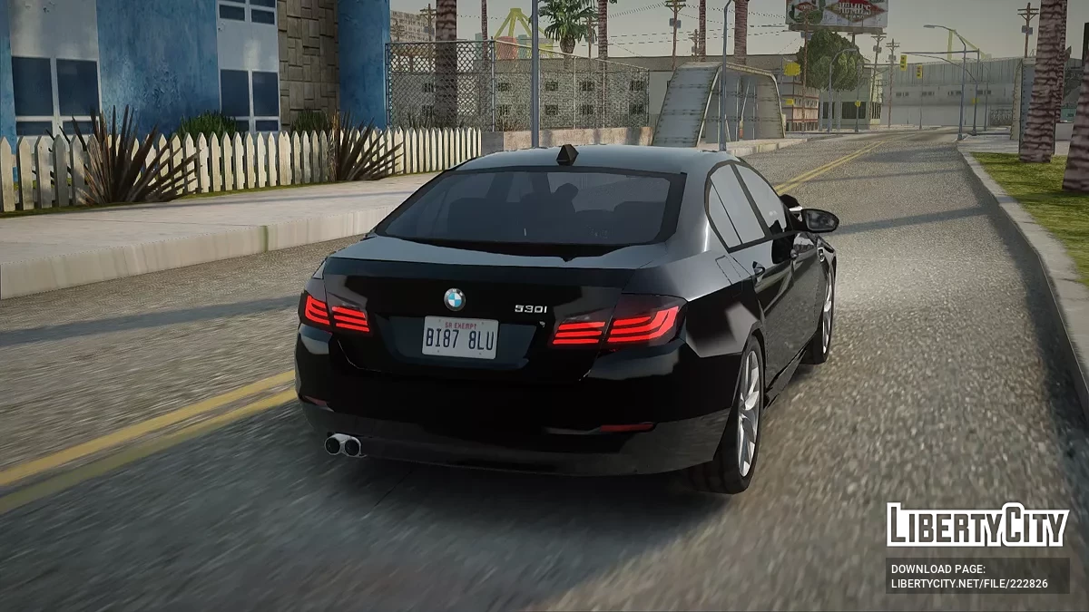 BMW F10 530i Descaracterizado (reestilização) / GTA San Andreas
