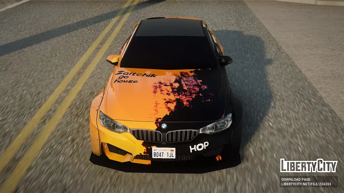 Вініл BMW M4 / GTA San Andreas