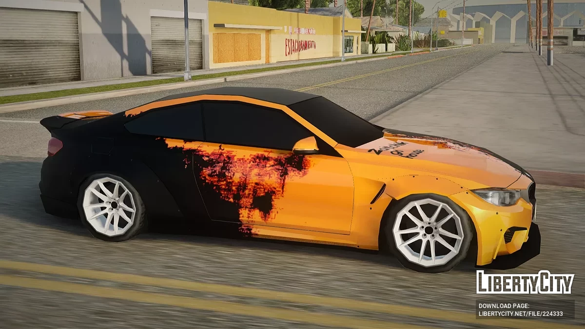 Вініл BMW M4 / GTA San Andreas