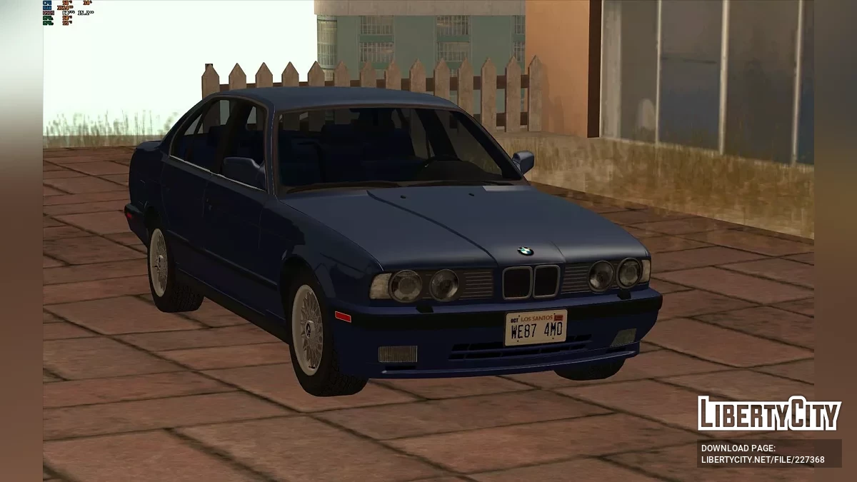 BMW 535i E34 1993 (IVF Adaptation) / GTA San Andreas