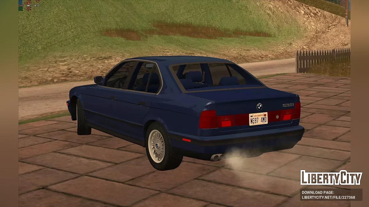BMW 535i E34 1993 (IVF Adaptation) / GTA San Andreas