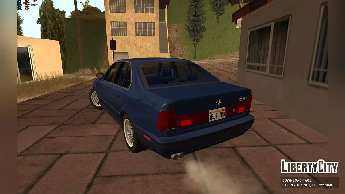 BMW 535i E34 1993 (IVF Adaptation) / GTA San Andreas