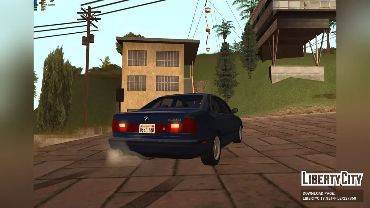 BMW 535i E34 1993 (IVF Adaptation) / GTA San Andreas