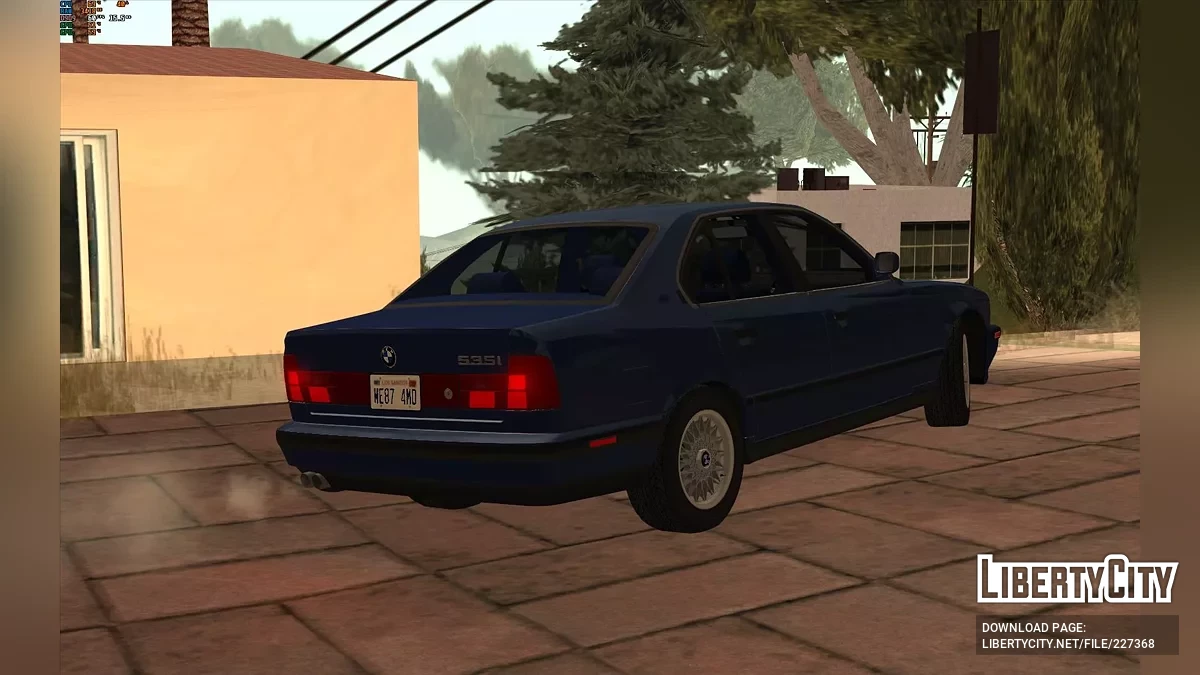 BMW 535i E34 1993 (IVF Adaptation) / GTA San Andreas