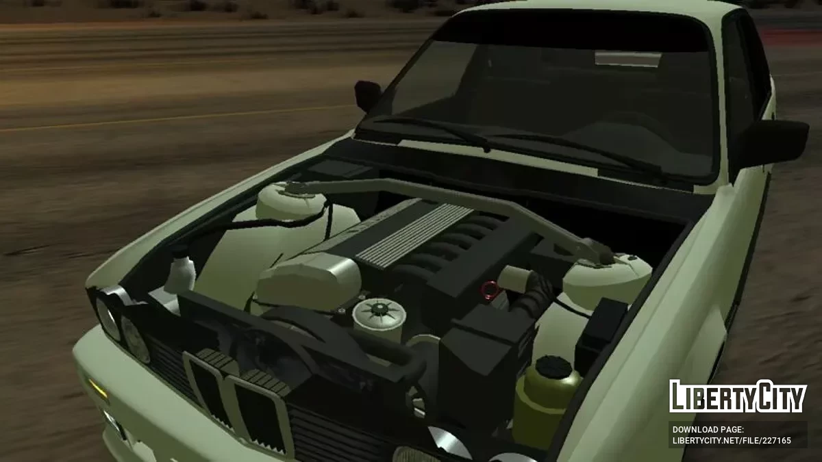 بي إم دبليو E30 على الطراز الليبي / جي تي إيه سان أندرياس