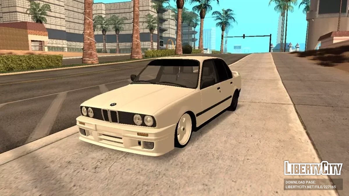 بي إم دبليو E30 على الطراز الليبي / جي تي إيه سان أندرياس