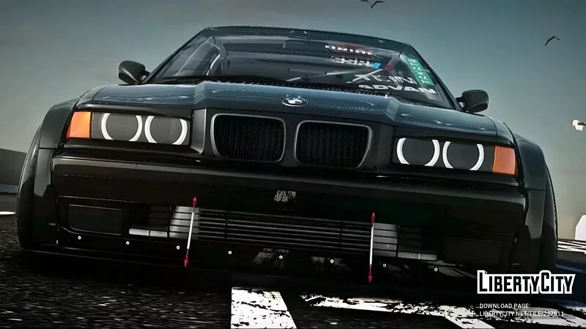 BMW E36 Maligno (PC + Mobile) / GTA San Andreas