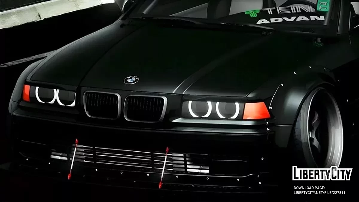 BMW E36 Maligno (PC + Mobile) / GTA San Andreas