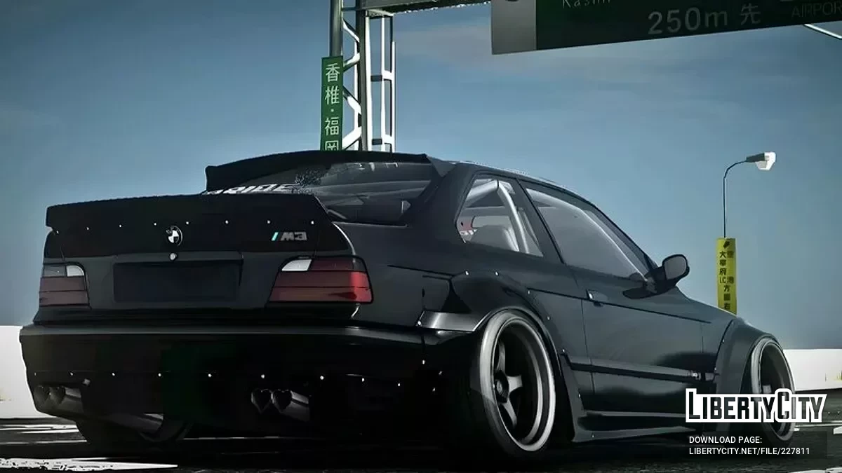 BMW E36 Maligno (PC + Mobile) / GTA San Andreas
