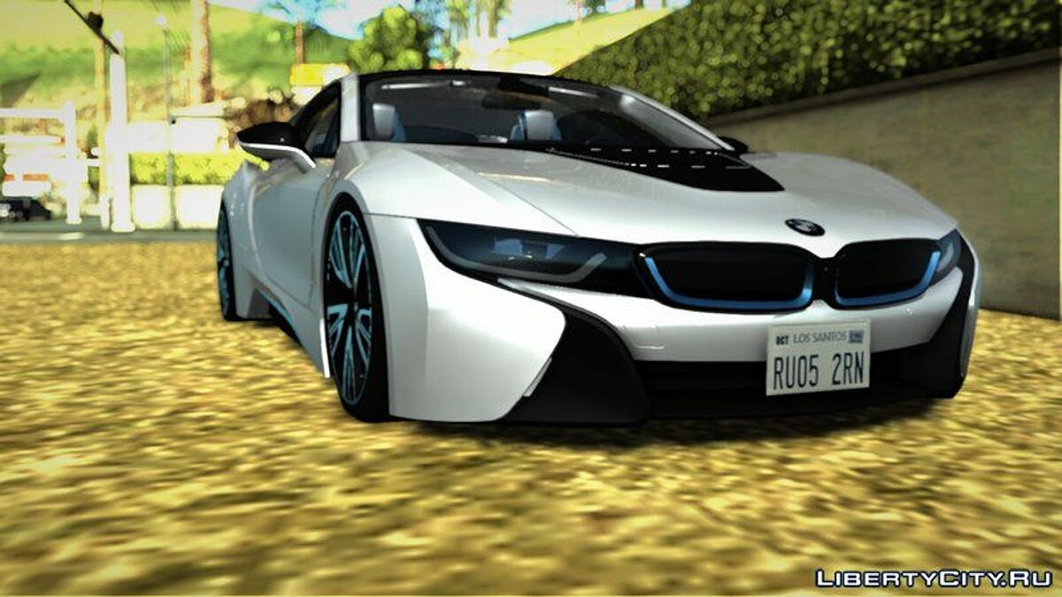 Мод на машины бмв. BMW i8 Roadster. BMW i8 GTA sa. Самп БМВ i8. GTA sa Mod BMW i8.