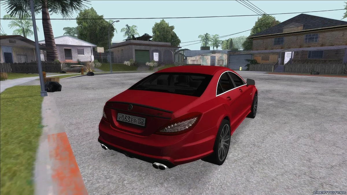 Mercedes-Benz CLS63 Brabus 2016 / GTA San Andreas