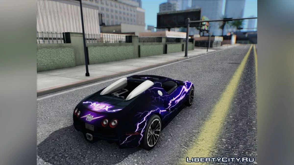 Bugatti Veyron 16.4 (ThunderMAX) / GTA San Andreas