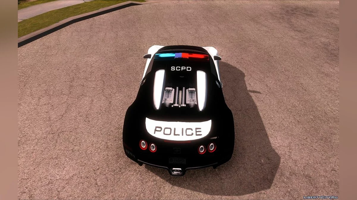 بوجاتي فيرون NFS HP شرطة / جي تي إيه سان أندرياس