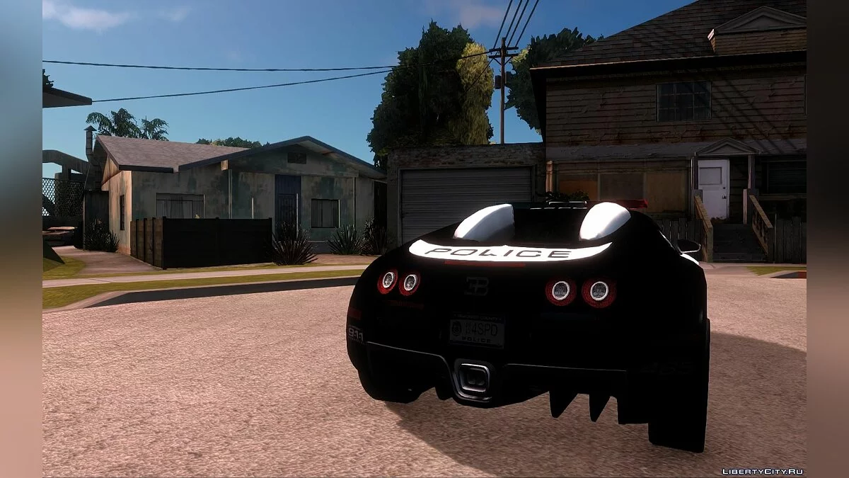 بوجاتي فيرون NFS HP شرطة / جي تي إيه سان أندرياس
