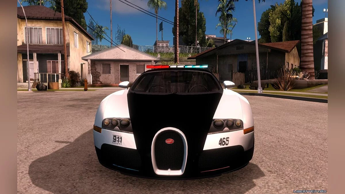 بوجاتي فيرون NFS HP شرطة / جي تي إيه سان أندرياس
