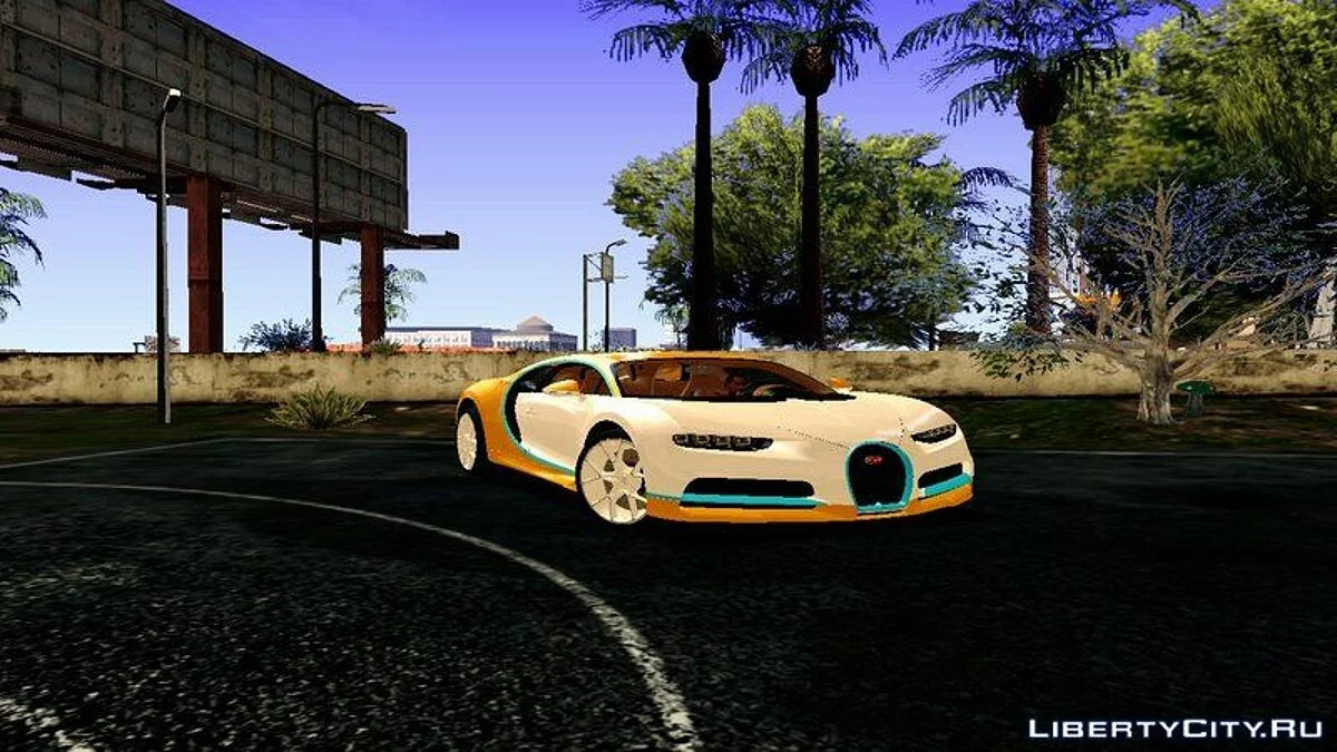Bugatti Chiron / GTA San Andreas