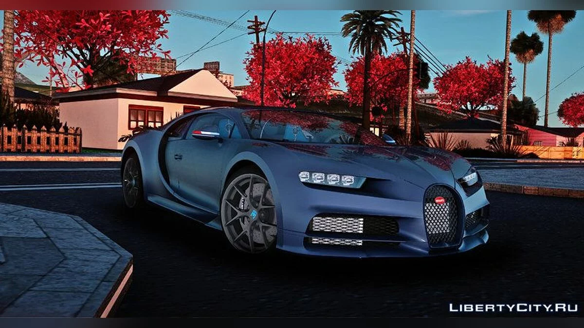 بوجاتي شيرون سبورت 110 أنس 18 / جي تي إيه سان أندرياس