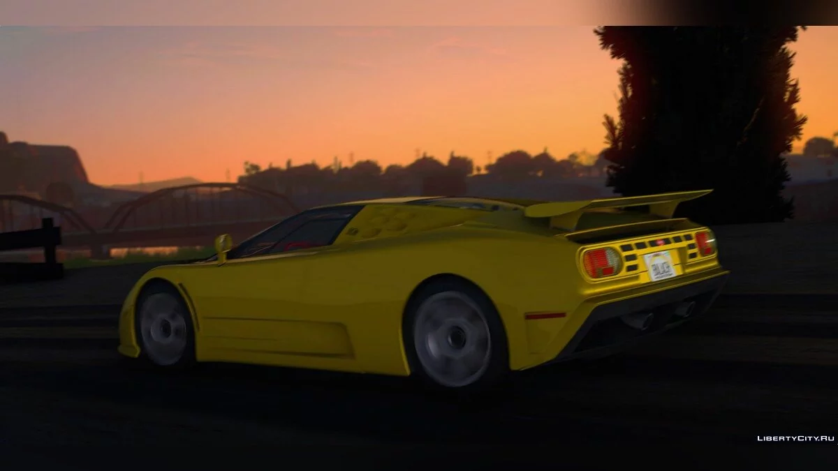 Bugatti EB110 SS (Especificação dos EUA) 1992 / GTA San Andreas
