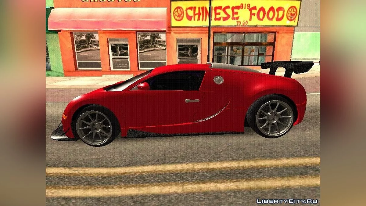 2009 Bugatti Veyron 3B 16.4 / GTA San Andreas