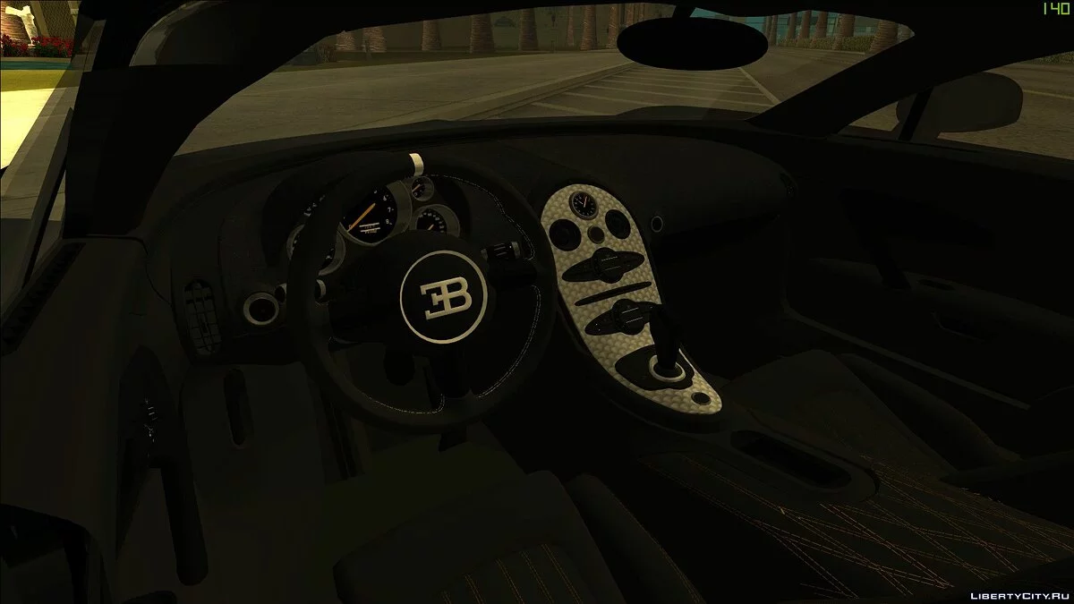 Bugatti Veyron Super Sport (con/sin tuning) / GTA San Andreas