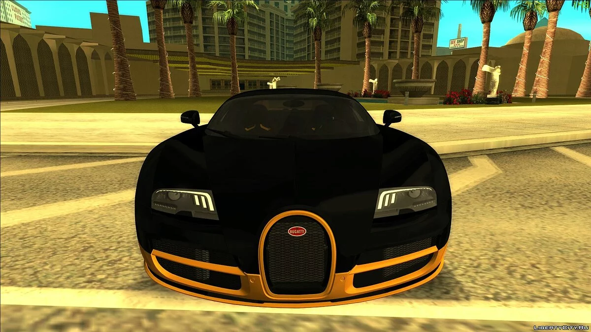 Bugatti Veyron Super Sport (con/sin tuning) / GTA San Andreas