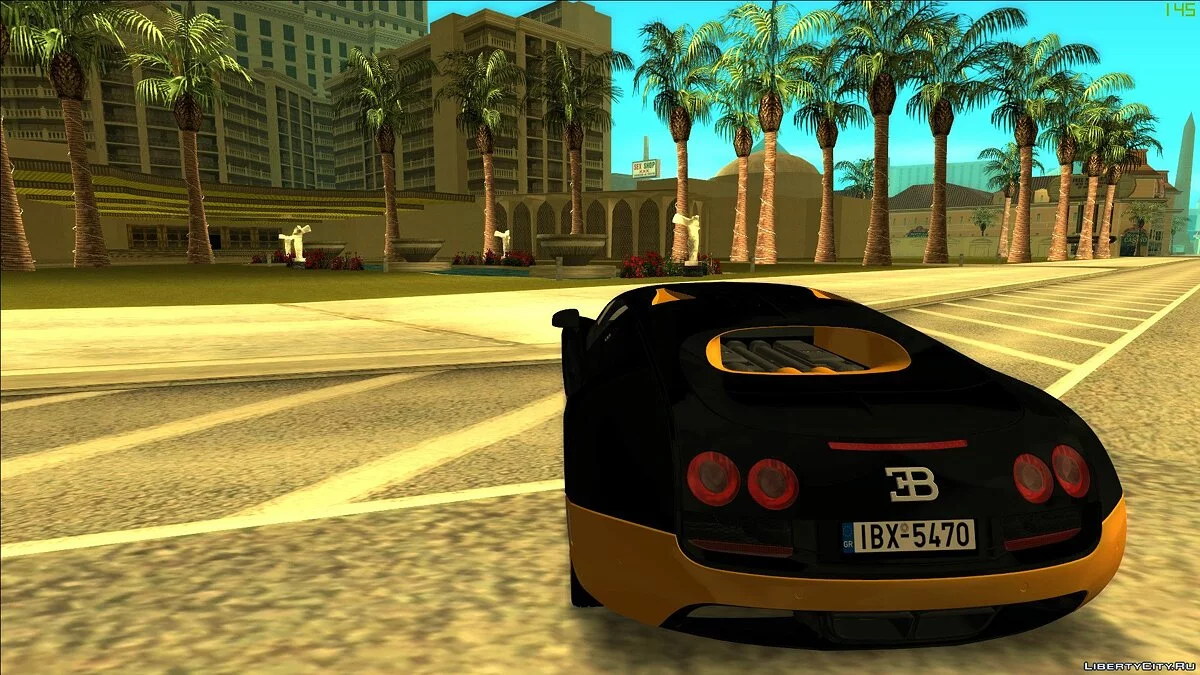 Bugatti Veyron Super Sport (con/sin tuning) / GTA San Andreas