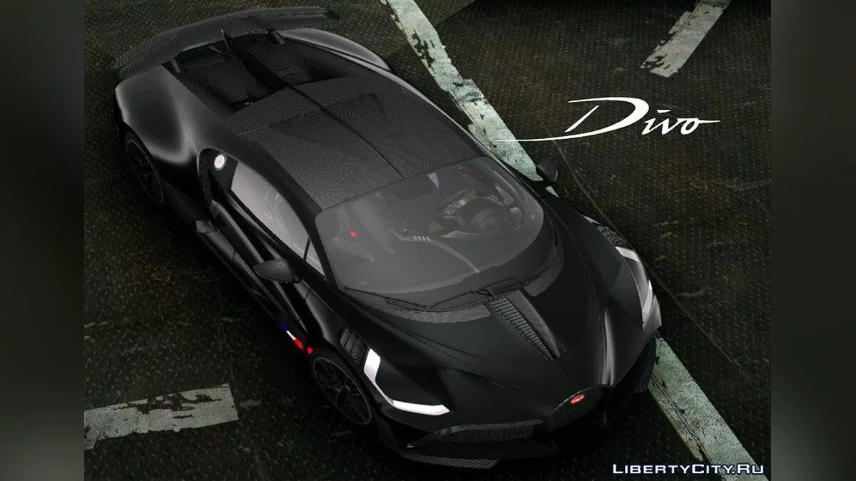 2019 Bugatti Divo / GTA San Andreas