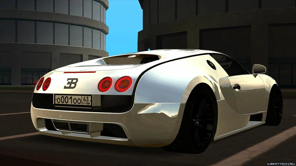 Bugatti Veyron (CCD) / GTA San Andreas