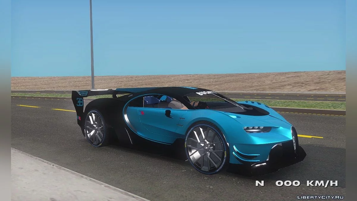 Bugatti Vision GT / GTA San Andreas