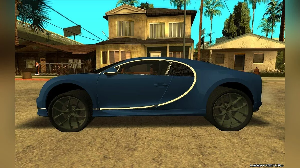 2016 Bugatti Chiron / GTA San Andreas