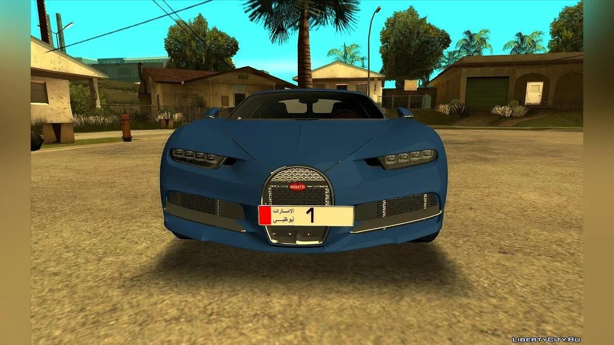 2016 Bugatti Chiron / GTA San Andreas