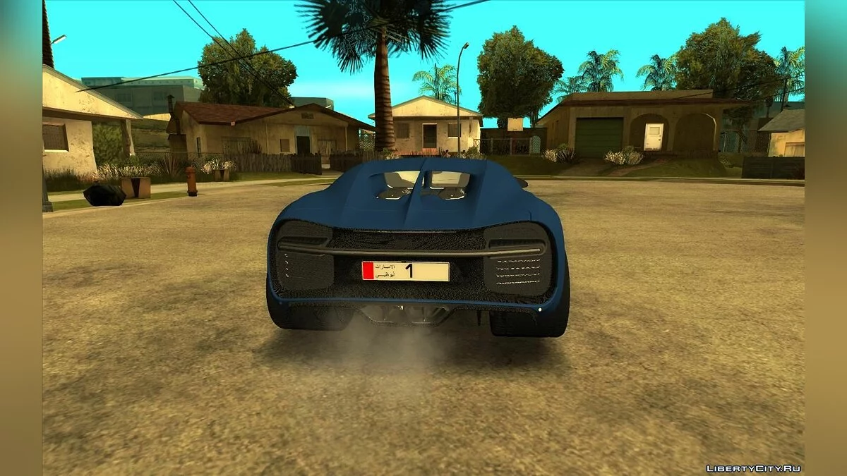2016 Bugatti Chiron / GTA San Andreas