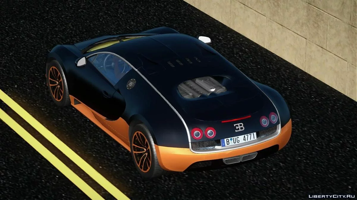 2010 Bugatti Veyron 16.4 Super Sport / GTA San Andreas