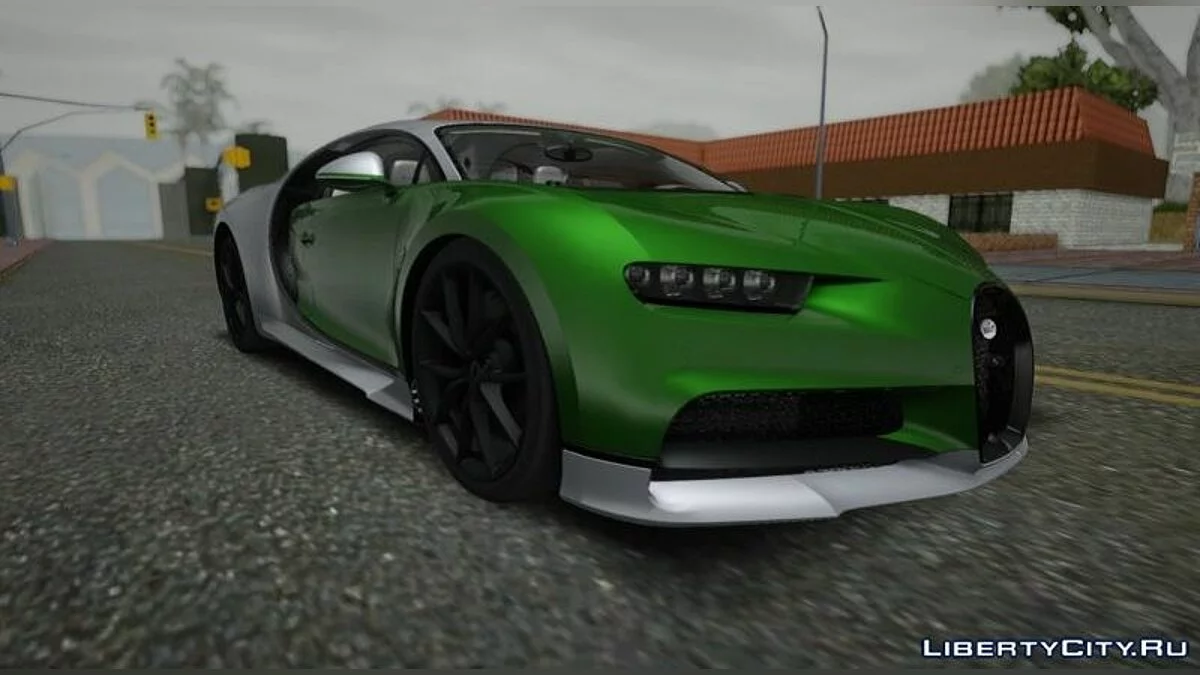 2021 Bugatti Chiron / GTA San Andreas