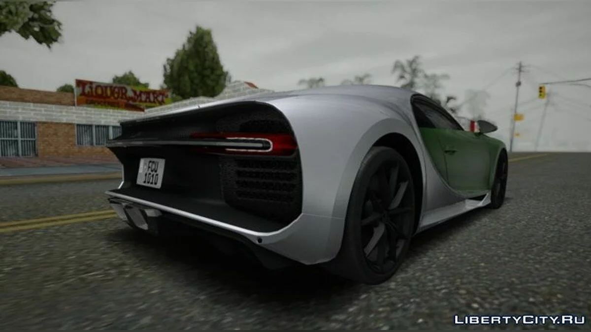 2021 Bugatti Chiron / GTA San Andreas