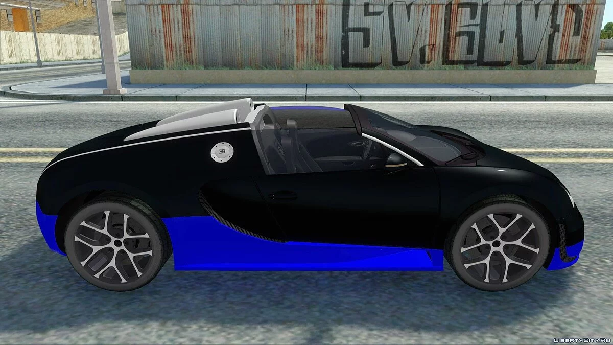 Bugatti Veyron Cabrio / GTA San Andreas