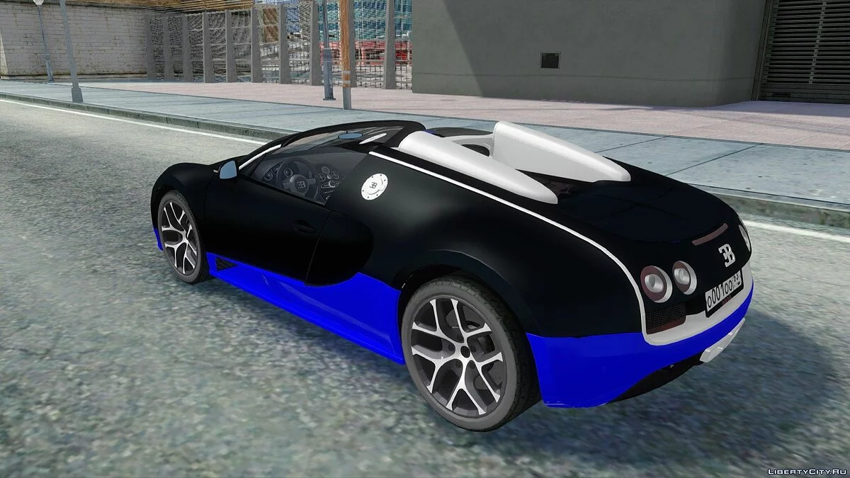 Bugatti Veyron Cabrio / GTA San Andreas